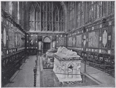 The Albert Memorial Chapel, Windsor, looking west